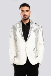 Gilded Inlay Zardozi Suit