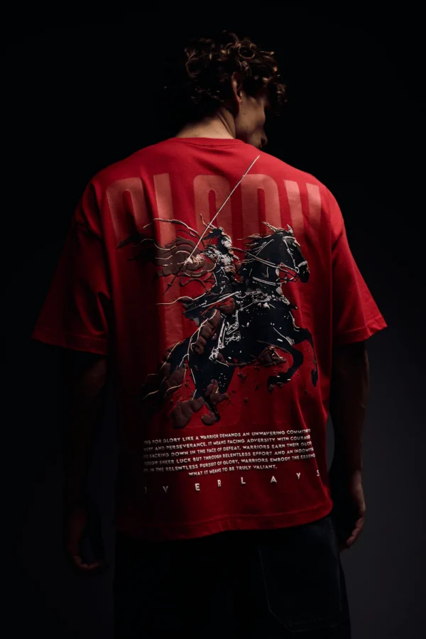 Glory Arc Relaxed Fit T-Shirt - 100% Cotton